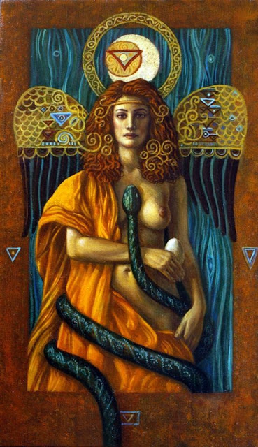 Brigit la Dea Serpente della Trasformazione e del Mutamento, della Conoscenza e della Fortuna