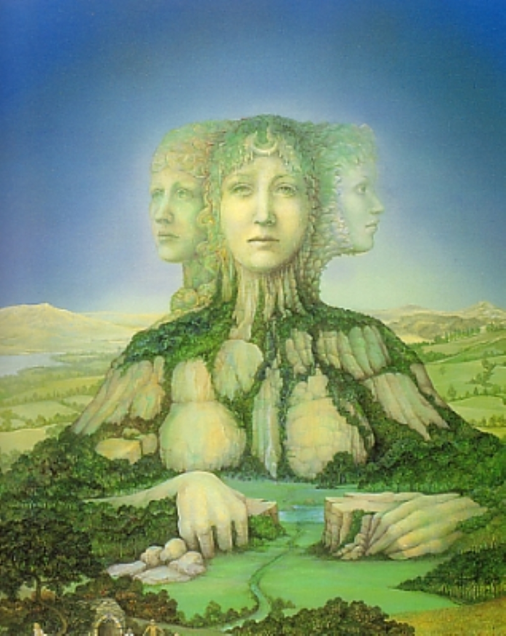 Anagantios e il Tempo celtico di Febbraio e del Fuoco Sacro di Brigit, la Triplice